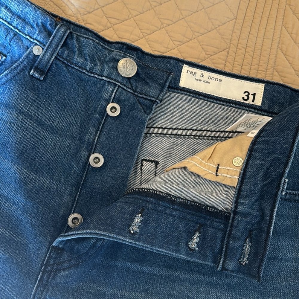 NWOT Rag & Bone Maya 6” Short - Poppy (Size 31) - Picture 4 of 4